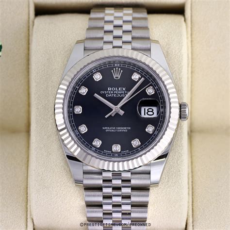 rolex datejust for sale used|preowned rolex datejust.